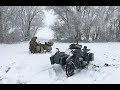 Snow Riding - Zündapp Ks 750 - slow motion edition