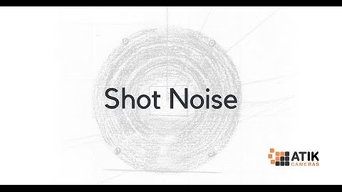 Shot Noise in CCD Cameras