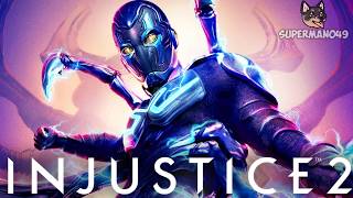 The Best Blue Beetle I Have Played In A While - Injustice 2: "Hellboy" Gameplay