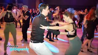 Social dancing at Istanbul Dance Festival, saturday 31/03/2018