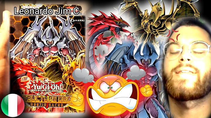 "TESTE DI CA..O!"😤 APRO IL DECK DEL SECOLO 🤩 LE BESTIE SACRE 🔝 LeonardoJimC YU-GI-OH UnBOXing !