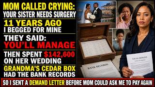 Grandma's Cedar Box Proved My Surgery Money Paid For My Sister's Wedding