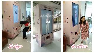 Custom Vending Machine for Godrej by GoKapture