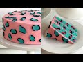 Leopard Print Cake Decorating - CAKE STYLE