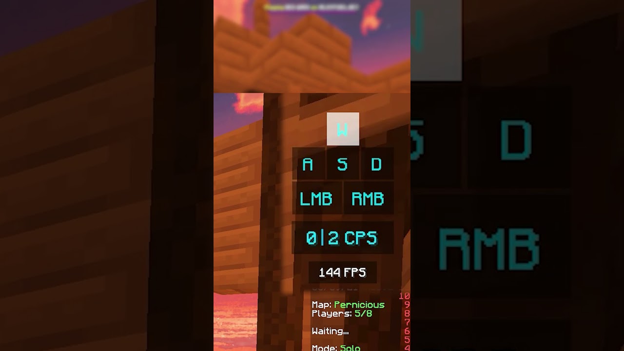 69 CPS Drag Click in Bedwars 😎