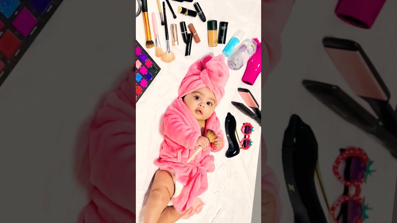 Baby makeup photoshoot 🤩 