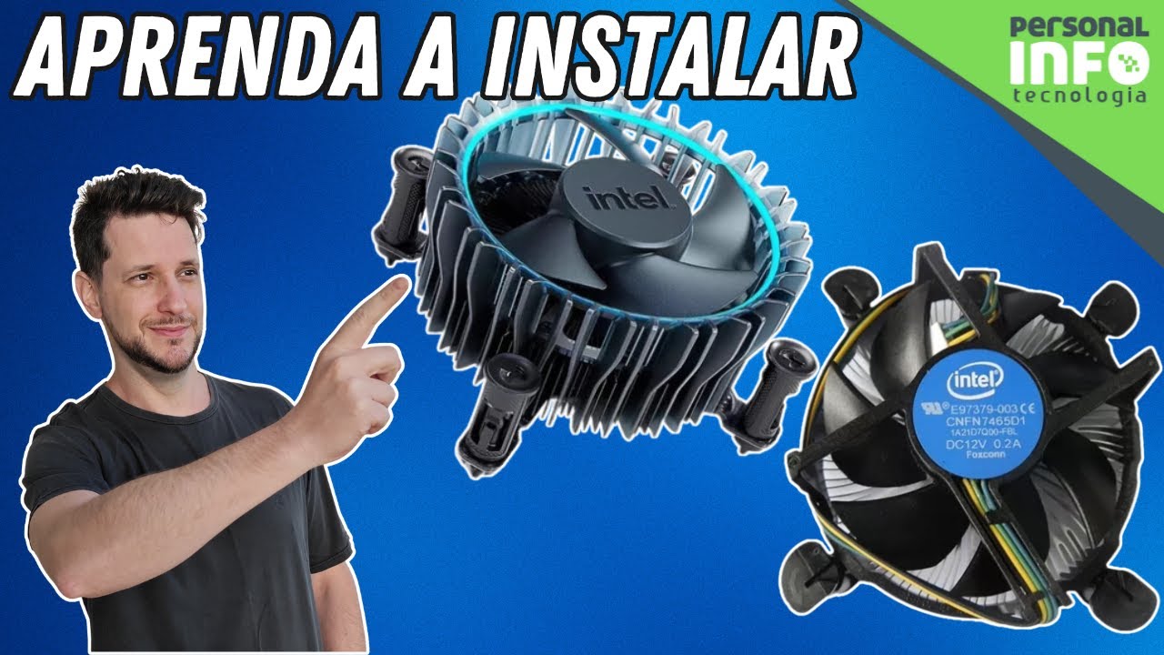 INSTALAR E REMOVER Cooler da Intel ATENÇÃO NOS DETALHES