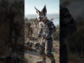 AI Fusion Hero ⚡ | Epic AI Short VideoHuman and Aardwolf Fusion #pixverse #pixverseai #hybrid #morp