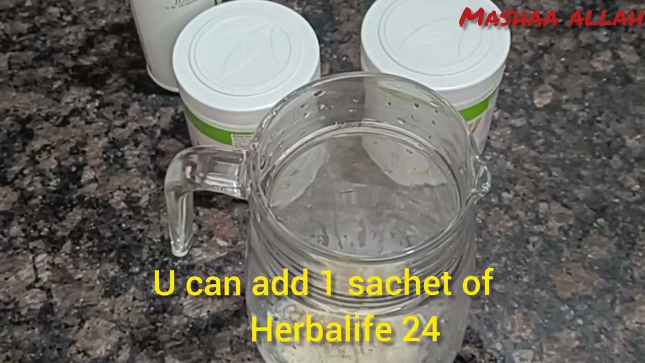 WEIGHT LOSS HERBALIFE JET (TURBO) DRINK how to make YouTube