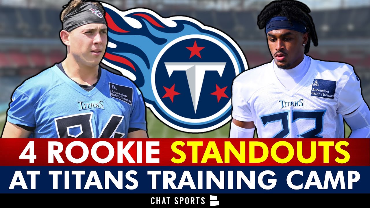 4 Titans Rookies BALLING OUT At Tennessee Titans Training Camp | Titans ...