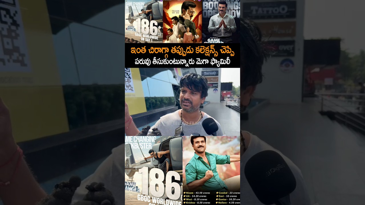 Fan Fires On Dil Raju For Fake Collections | Game Changer | Ram Charan | Shankar | Dil Raju