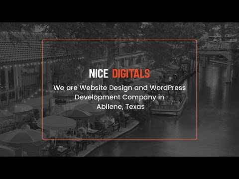 Website Design and WordPress Development Company in Abilene, Texas