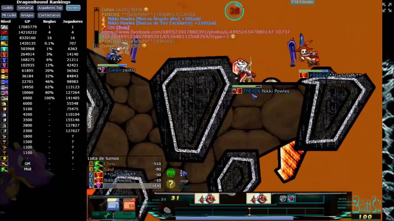 JUGANDO CON LOS GMS x REGALO (RARE) , DRAGONBOUND.NET