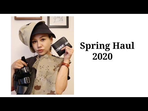 SPRING HAUL おうち時間の購入品 ファッションアイテムからドラッグストア購入品まで コムデギャルソン ドクターマーチン GU 北欧