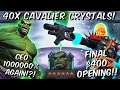 FINAL $400 6 Star Immortal Hulk Cavalier Crystal Opening - CEO AGAIN?! - Marvel Contest of Champions