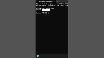 How to check Hostname & Serial Number in Windows 10 & 11| Hostname in windows | command prompt
