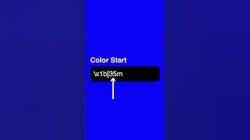 Colored Output with Just Text | #shorts python, shell, javascript