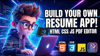 أنشئ تطبيق ويب ثابتًا لتحرير السيرة الذاتية وملفات PDF للوظائف، يعمل مباشرةً في المتصفح، باستخدام... screenshot 1