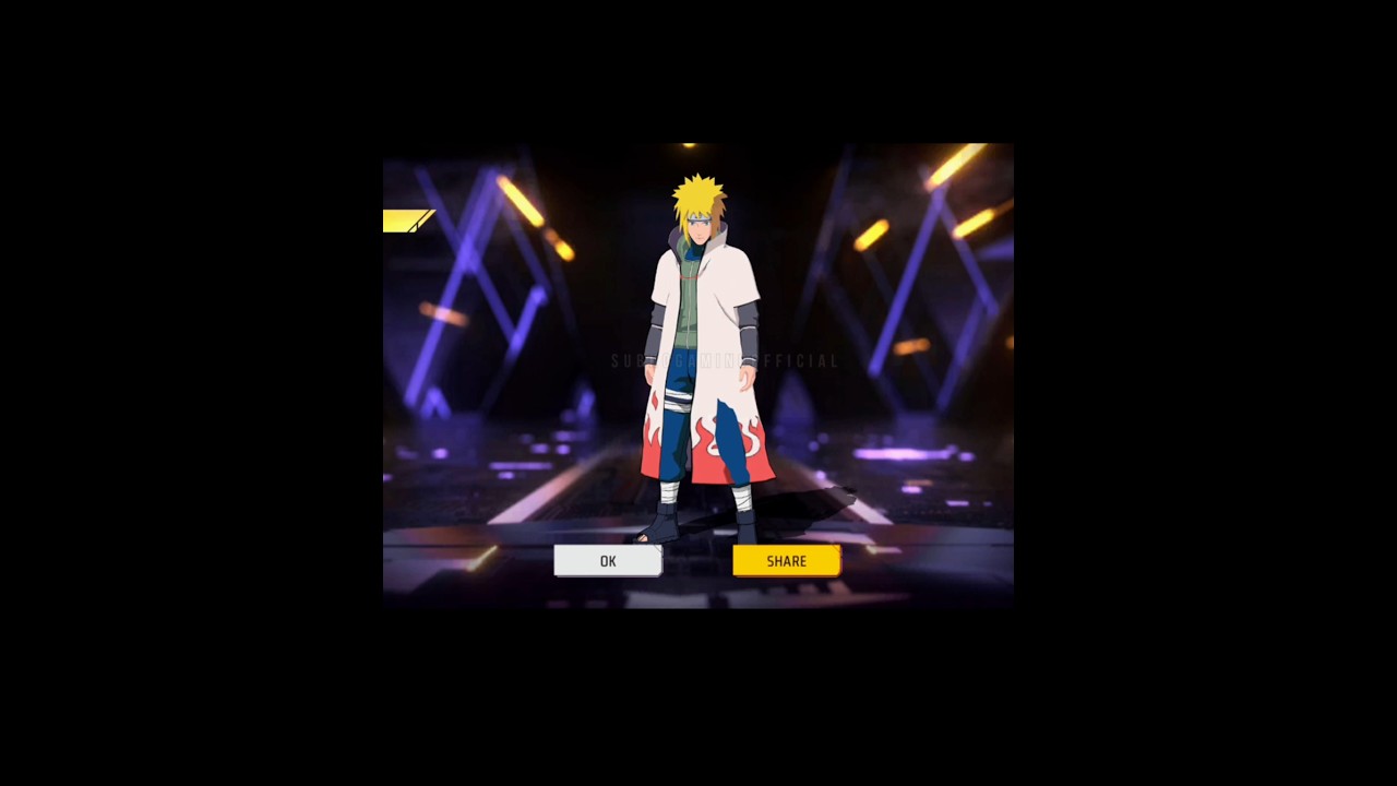 Freefire Mystery shop Event Minato Namikaze💀