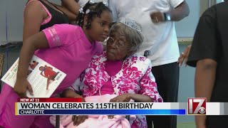 NC woman celebrates 115th birthday