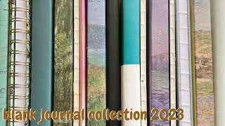 updated blank journal collection 2023