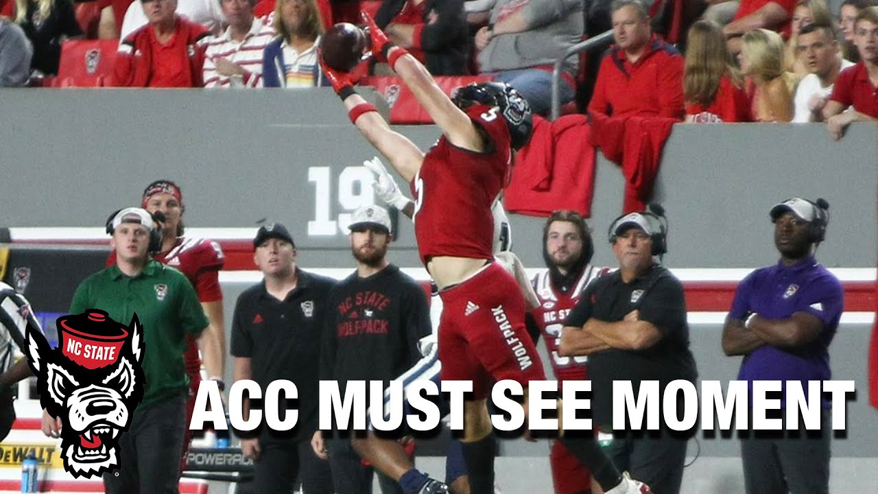 NC State Begins The Game With A 75-Yard Thayer Thomas Touchdown Reception | Must See Moment