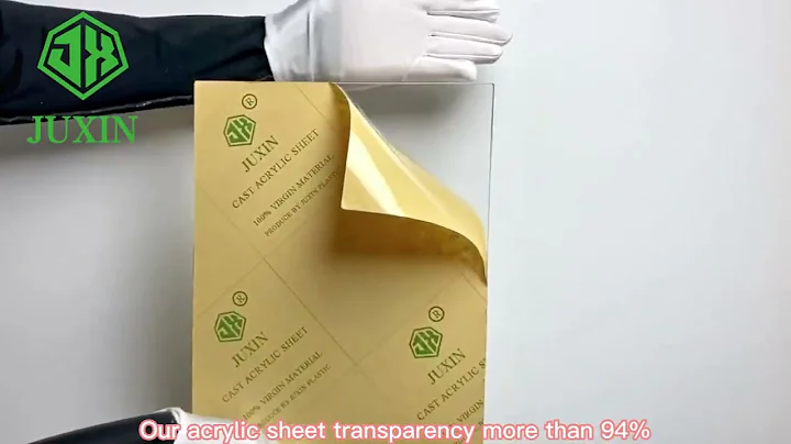 JUXIN Clear Acrylic Sheet Clear Perspex & Plexiglass