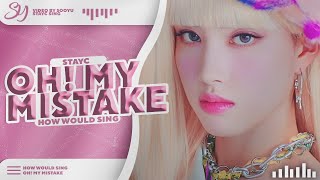 How Would STAYC Sing -「OH! MY MISTAKE 」- By APRIL