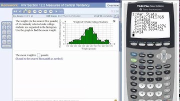 Section 12.2 Homework Exercises #22 and #23 in MyMathLab