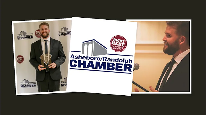 Joshua Britton receives the EMERGING LEADER award ...