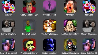 Tadwart Piggy,Scary Teacher 3D,Creepy Head,Mr Meat,Granny Chapter,Branny School,The Bunny Creepy screenshot 4