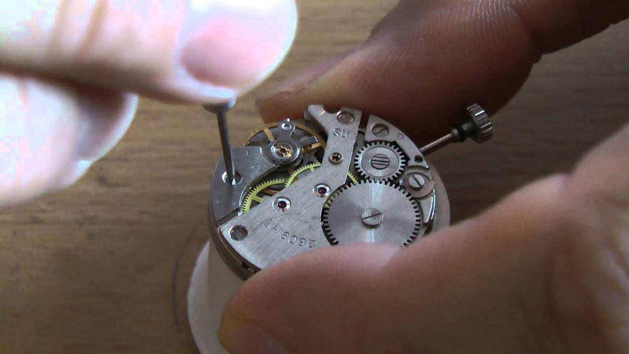 Smontaggio Paketa/Raketa/Ракета 2609 disassembly - www.orologiaioMATTO ...