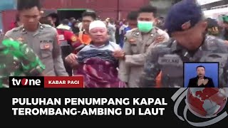 Download lagu 13 Jam Terombang-ambing di Laut, 85 Penumpang Kapal Express Priscillia Berhasil Dievakuasi | tvOne