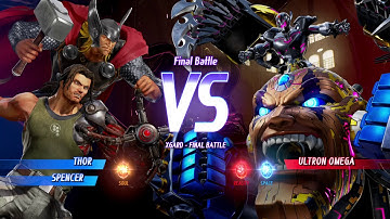 MARVEL VS. CAPCOM: INFINITE Arcade Mode: Thor and Spencer 2/2