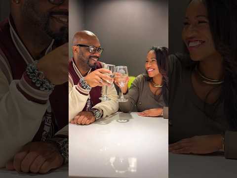 When Pam and Dj Hershey share a nice celebration moment!