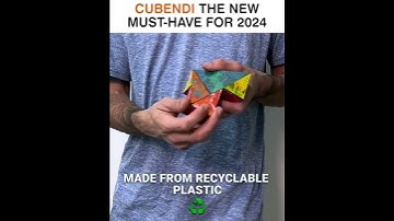 The Cubendi® flowing magnetic puzzle cube is a new dimension in puzzle play from the makers of