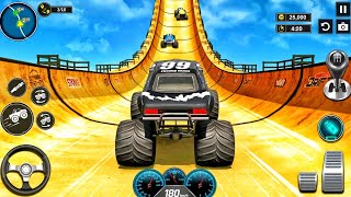 Monster Truck Stunts: Impossible Truck Ramp Races - Car Game Android Gameplay screenshot 4