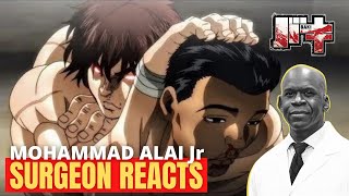 Orthopedic Surgeon Reacts To BAKI: Mohammad Alai Jr Vs Jack Hanma, Gouki, Doppo, Etc.