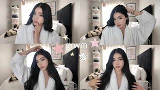 LETS GLAM: grwm like we’re on *FACETIME* + updated makeup routine 