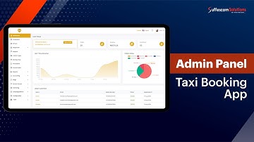 Admin Panel Of Taxi Booking App | Create A Taxi App