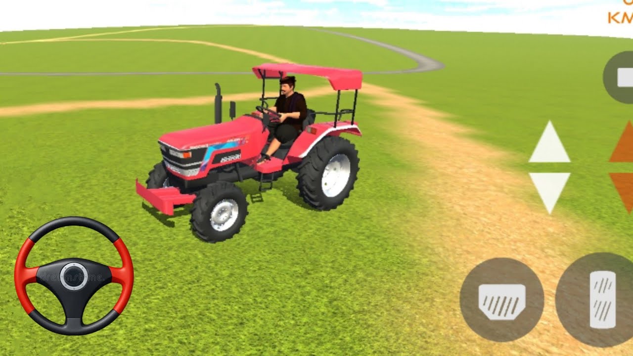 indian tractor driving simulator 3D indian tractor trali driving game