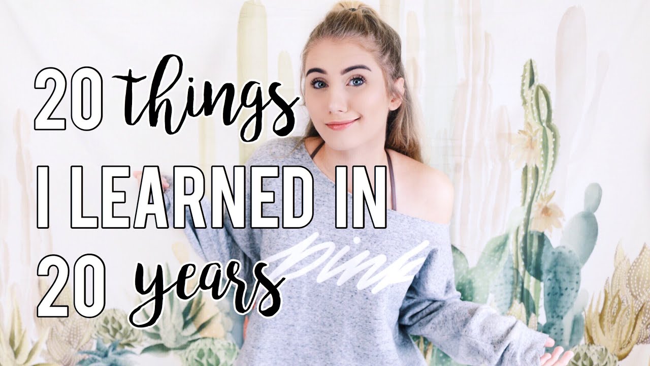 20 Things I Learned in 20 Years | MaidenOfWarfare