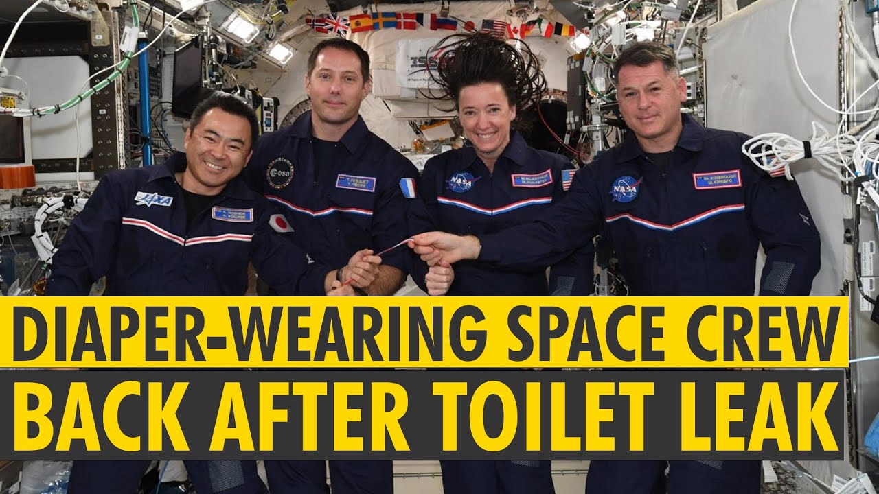 SpaceX leaky toilet leads ISS astronauts to return to earth wearing