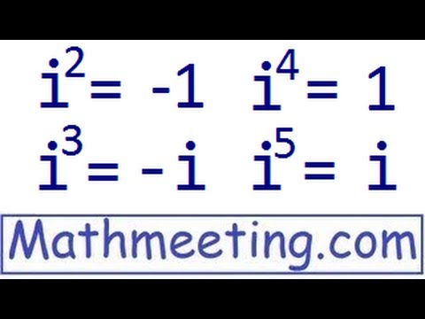 Imaginary numbers - Introduction - YouTube