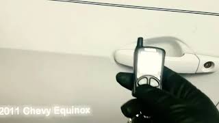 2011 Chevy Equinox, Python Remote Start & Keyless Entry With Security