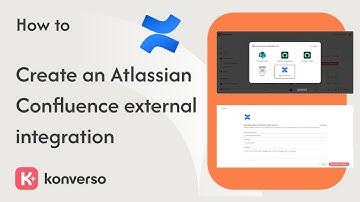 How to create an Atlassian Confluence external integration | Konverso AI Agent Platform