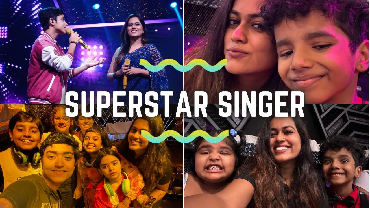 A day on the sets of Superstar singer| Sayli kamble| Avirbhav | Pihu | Kshitij | Shubh