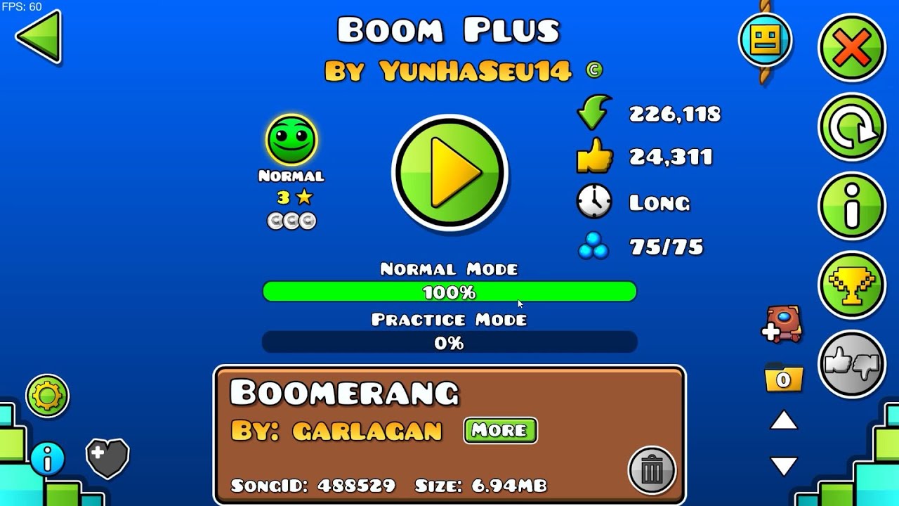 Geometry Dash Boom Plus 100 2024 Youtube 