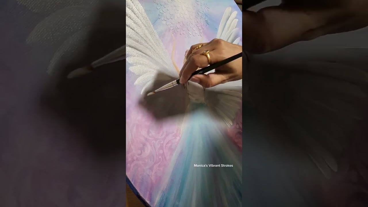 Paint Angel wings with me 