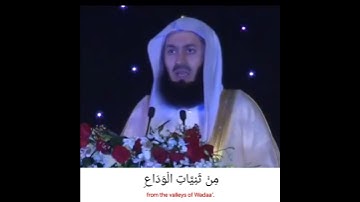 Mufti Ismail Menk - Tala‘ al-Badru ‘Alaynā (Nasheed Video) | Arabic and English Subtitles #shorts